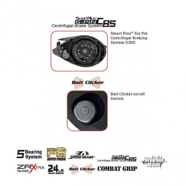 Lew's Super Duty GX3 Speed Spool 4 Lew's Super Duty GX3 Speed Spool - Afbeelding 4