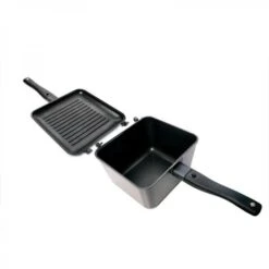 Ridgemonkey Connect Multi-Purpose Pan & Griddle Set -Vissen Product Winkel 125748413764Ridgemonkey Connect Multi Purpose Pan Griddle Set