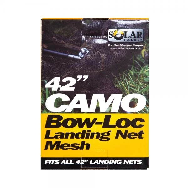 Solar 42inch Camo Bow-Loc Landing Net Mesh 1 Solar 42inch Camo Bow-Loc Landing Net Mesh