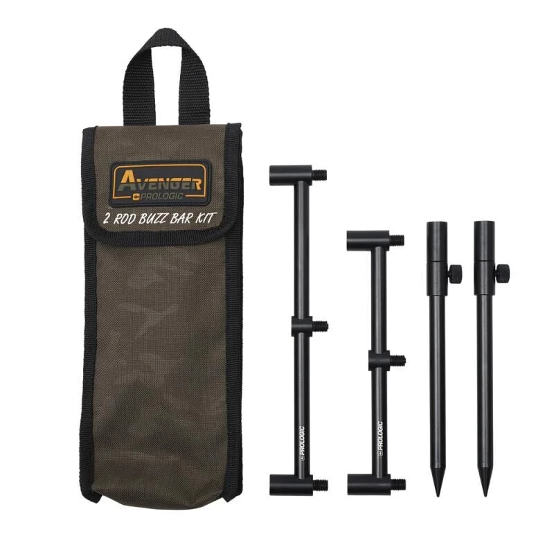 Prologic Avenger 2 Rod Buzz Bar Kit & Carrycase 1 Prologic Avenger 2 Rod Buzz Bar Kit & Carrycase