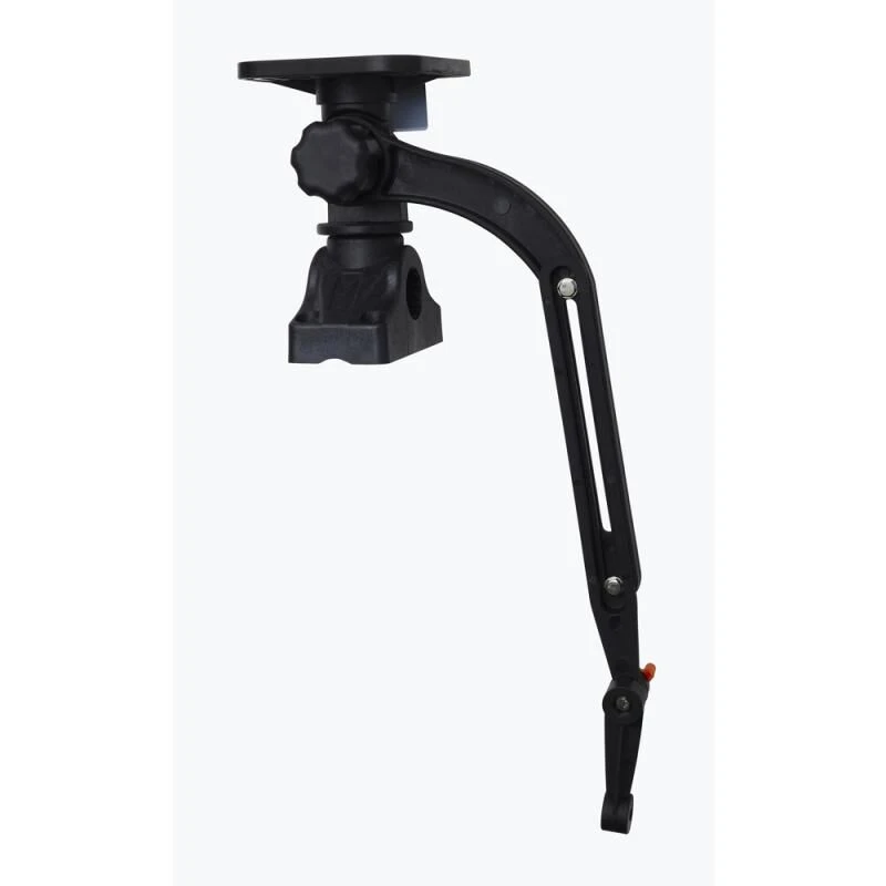 Dam Adjustable Transducer Arm With Fish Finder Mount Small 1 Dam Adjustable Transducer Arm With Fish Finder Mount Small