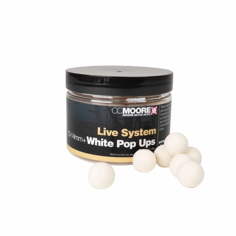 CC Moore Live System White Pop-Ups 13-14mm 1 CC Moore Live System White Pop-Ups 13-14mm