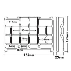 Spro Tackle Box Xtra TBX25S -Vissen Product Winkel 3133386Spro Tackle Box Xtra TBX25S 7