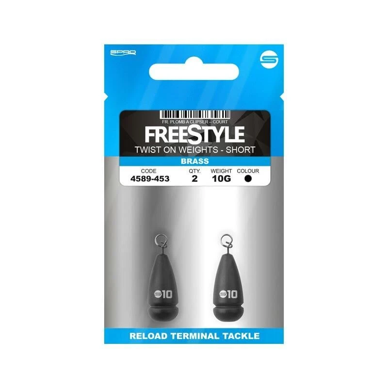 Spro Freestyle Twist-On Weights Short 3 Spro Freestyle Twist-On Weights Short - Afbeelding 3