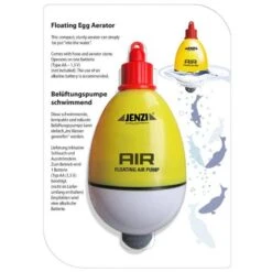 Jenzi Floating Egg Zuurstofpomp -Vissen Product Winkel 4217652Jenzi Floating Egg Zuurstofpomp 2