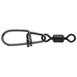 Spro Matt Black Secure Snap Rolling Swivel